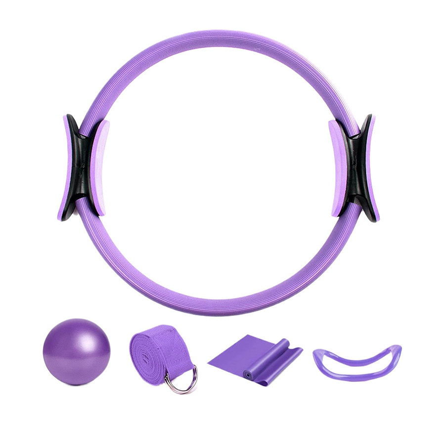 Pilates Yoga For Weight Loss - Aangepast LOGO Dames Vijfdelige Pilates Essentials
