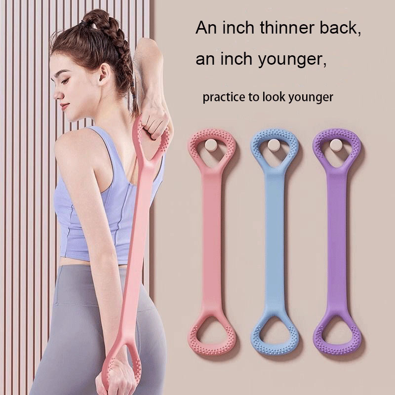 Pilates Yoga For Weight Loss - Fitness elastische riem arm rugtraining yoga