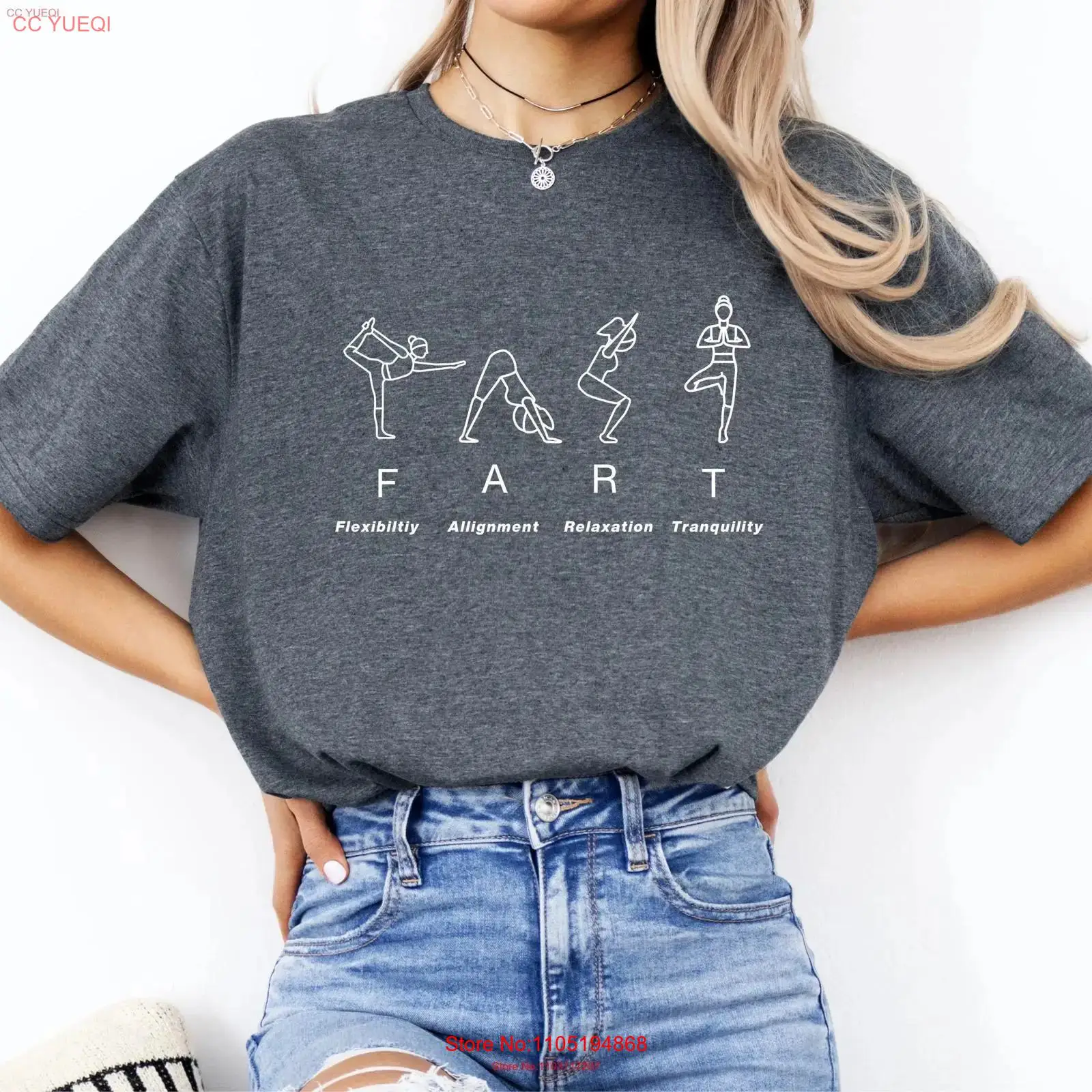 Pilates Yoga Gifts - Pilates T-shirt voor vrouwen Grappig Yoga