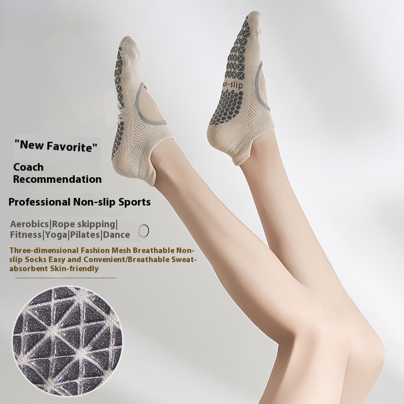 Pilates Yoga Gifts - Dames yogasokken met handvatten Professionele sport
