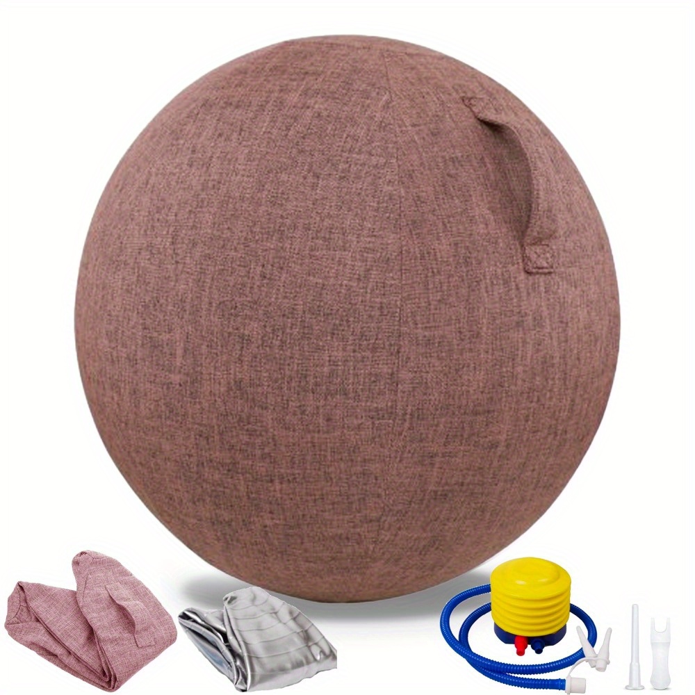 Pilates Yoga Pregnancy - Fitnessbalstoel met stoffen hoes (25 inch/65