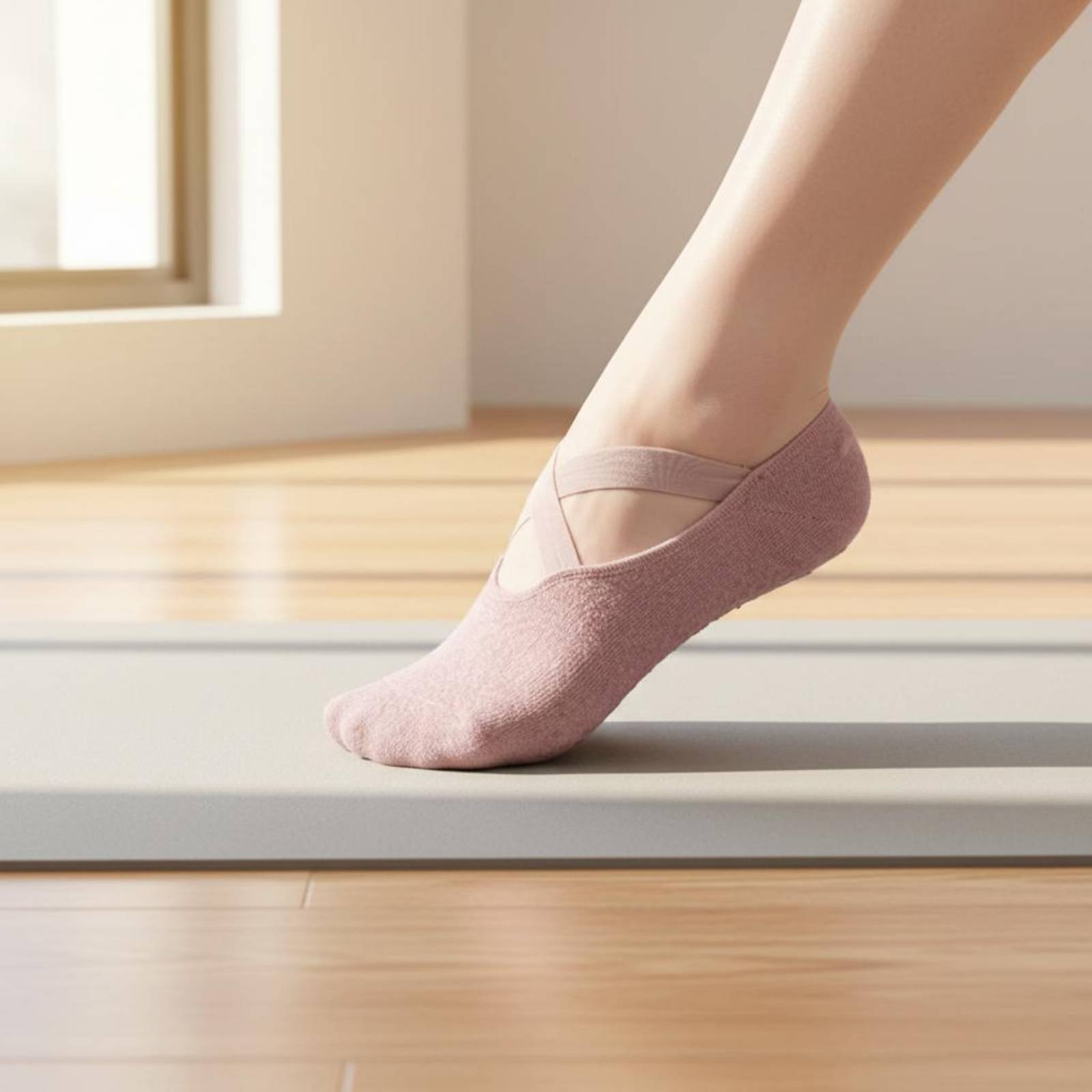 Home Pilates Yoga - Antislip fitness sokken Ademende antislip pilates