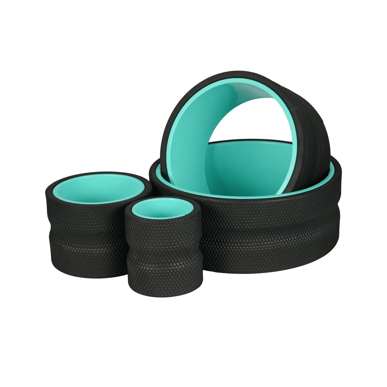 Yoga Wheel Dharma - EVA Yoga Wheel Vierdelige Yoga Massage