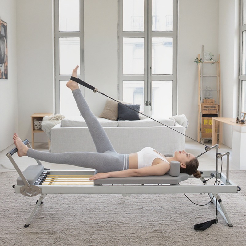 Pilates Yoga For Weight Loss - Grote opvouwbare Pilates Hervormer Apparatuur Core