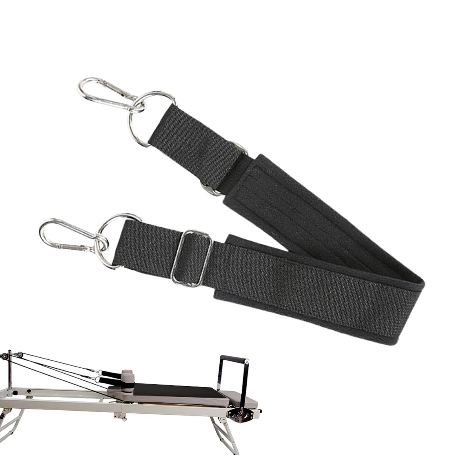 Home Pilates Yoga - Reformer Voetband Dubbele Lus Verdikte Antislip