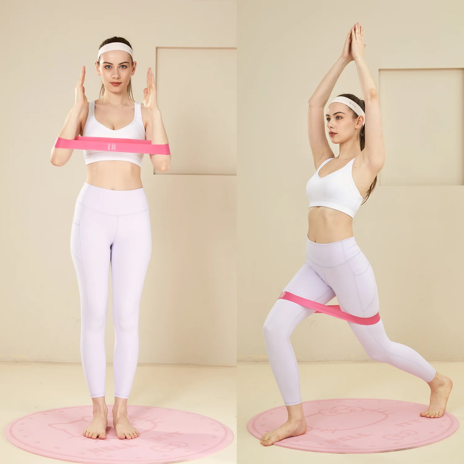 Elastische fitnessweerstandsba - Difference Pilates And Yoga recensie en prijs