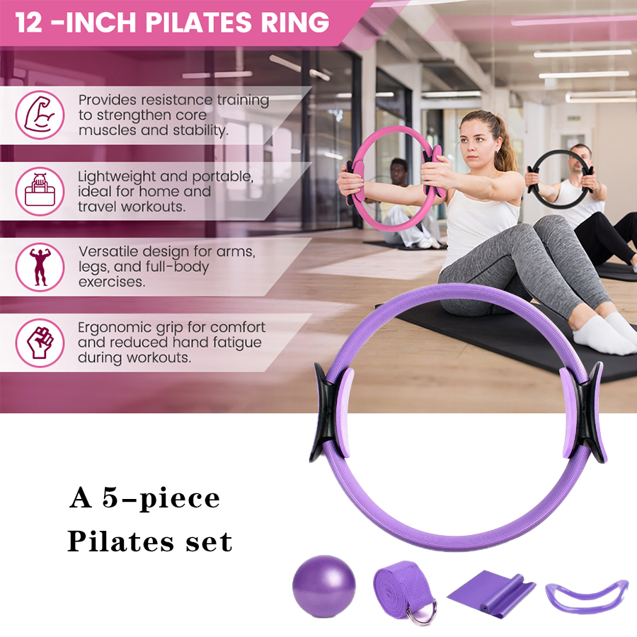 Aangepast LOGO Dames Vijfdelig - Pilates Yoga For Weight Loss recensie en prijs