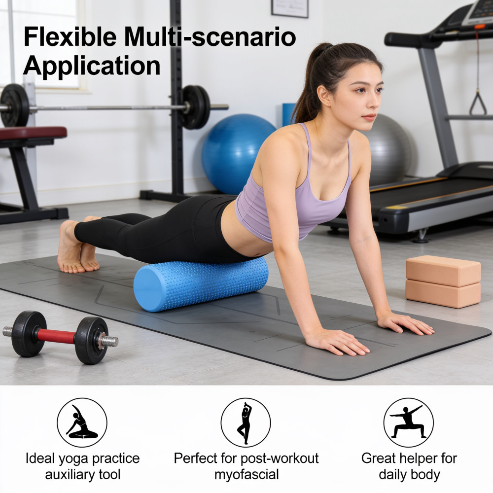 Yoga Roller Ronde EVA Foam Cil - Home Pilates Yoga recensie en prijs