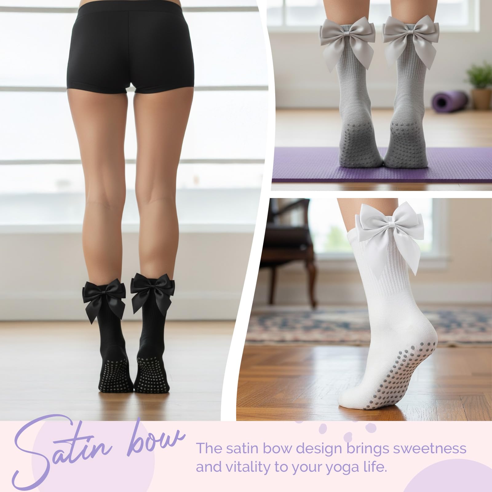 3 paar antislip pilates sokken - Pilates Yoga Gifts recensie en prijs