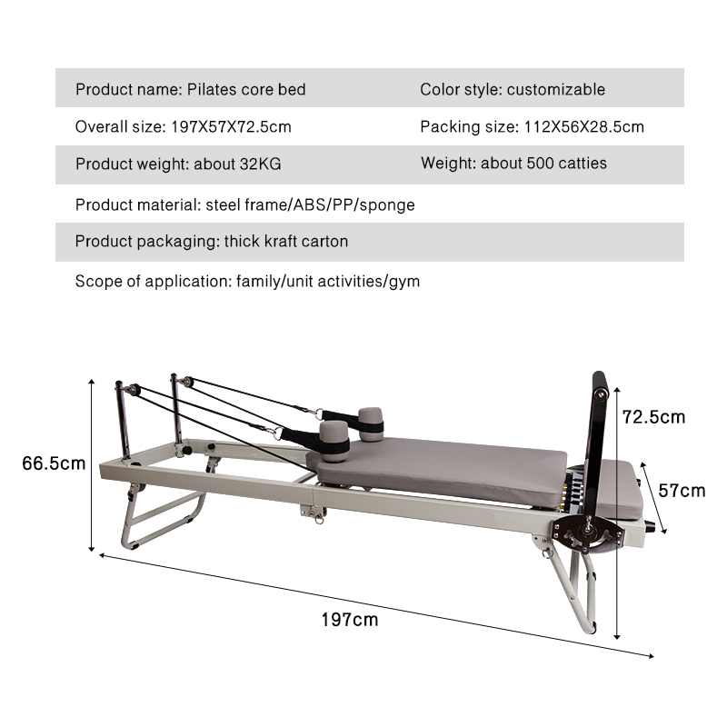Grote opvouwbare Pilates Refor - Pilates Yoga For Weight Loss recensie en prijs