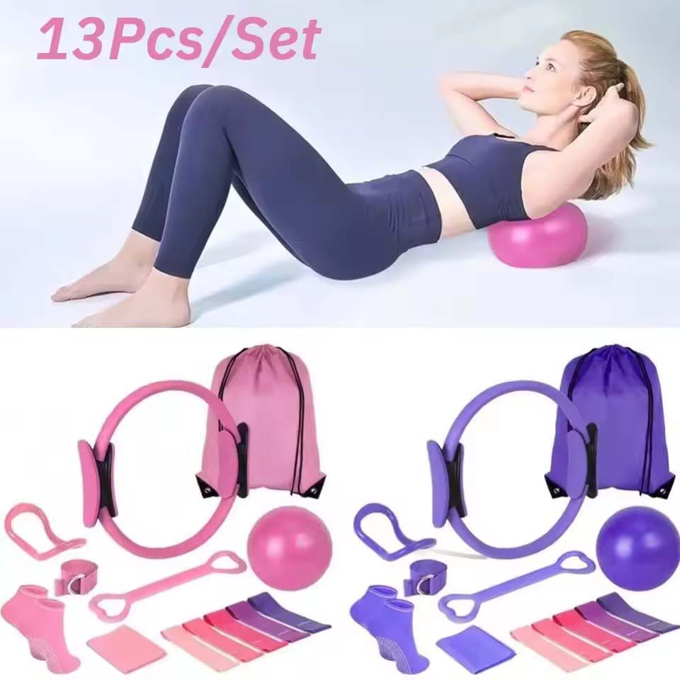 13 stks/set Yoga Circle Gym Se - Pilates Yoga For Weight Loss recensie en prijs