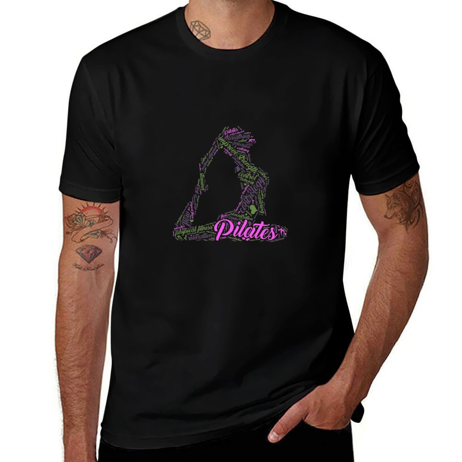 Fun Word Cloud en Cute Pilates - Pilates Yoga Gifts recensie en prijs