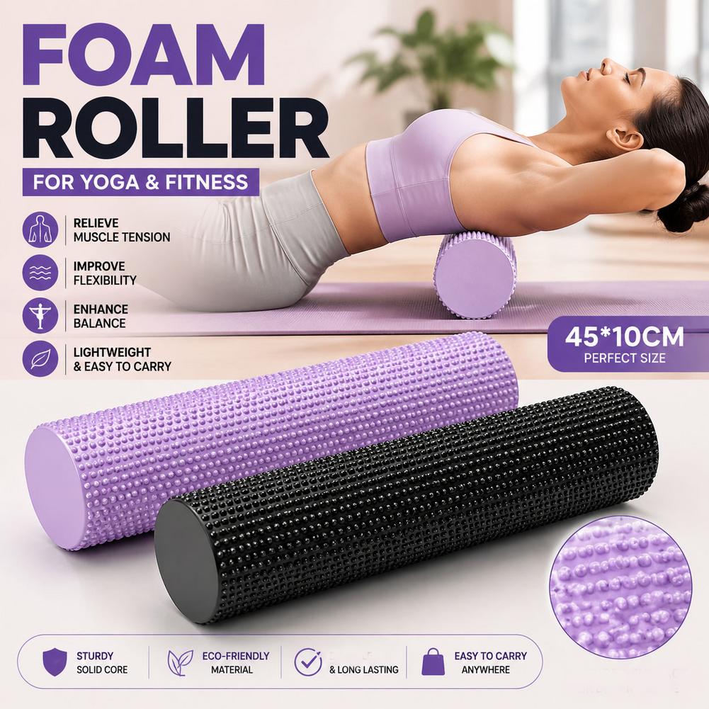 EVA Yoga Foam Roller met hoge  - Home Pilates Yoga recensie en prijs