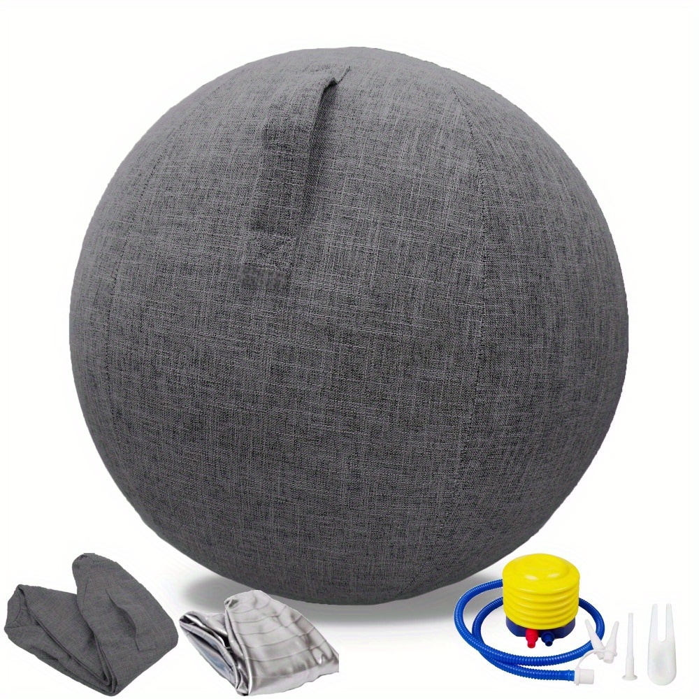 Fitnessbalstoel met stoffen ho - Pilates Yoga Pregnancy recensie en prijs