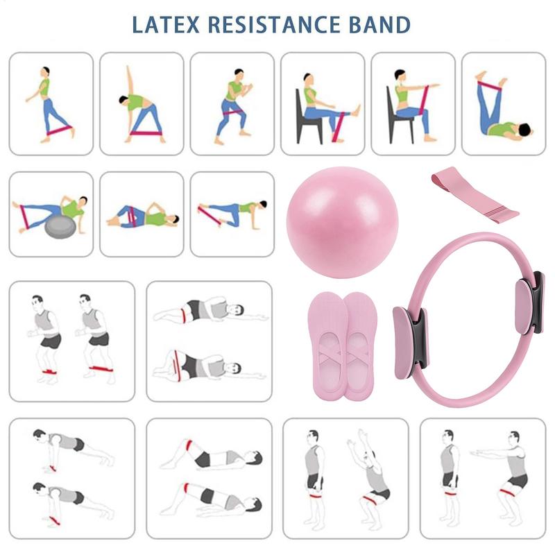 Pilates Ring Set Yoga Ring Set - Pilates Yoga Pregnancy recensie en prijs